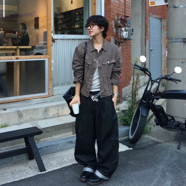 단스튜디오 트러커 자켓