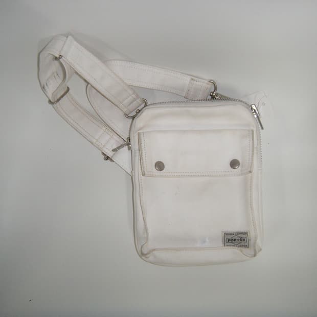 요시다 포터 프리스타일 웨이스트백, 크로스백 화이트