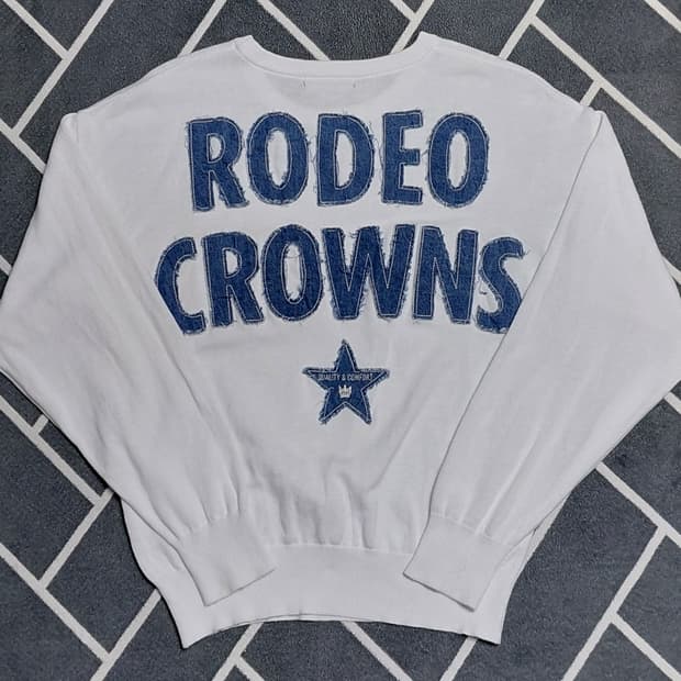 [FREE] 로데오 크라운즈(Rodeo Crowns) 백로고 데님 패치 