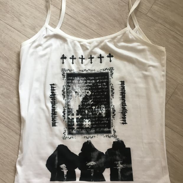 일본빈티지 y2k 고풍 펑크슬리브