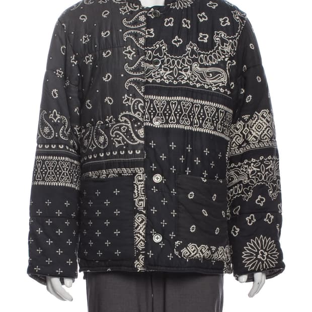 캐피탈 페이즐리 패딩 4사이즈