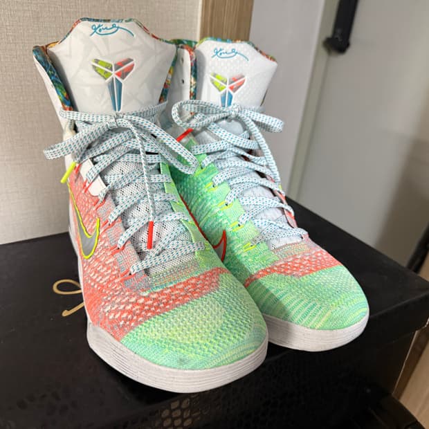 나이키 코비9 엘리트 하이 프로트로 왓더코비 275