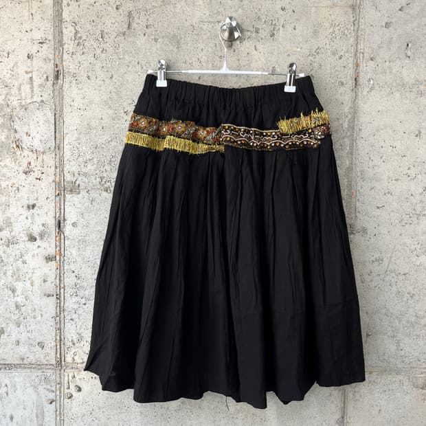 AD2004 Comme Des Garcons 꼼데가르송 에스닉 스커트 