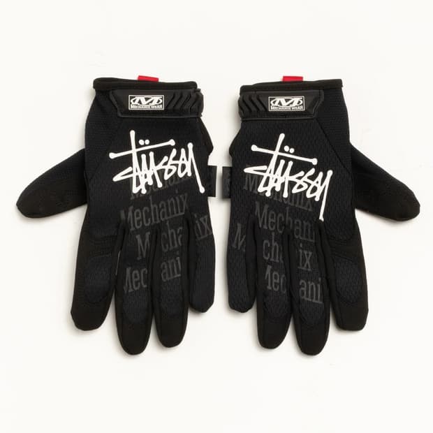 스투시 메카닉스 글러브 블랙