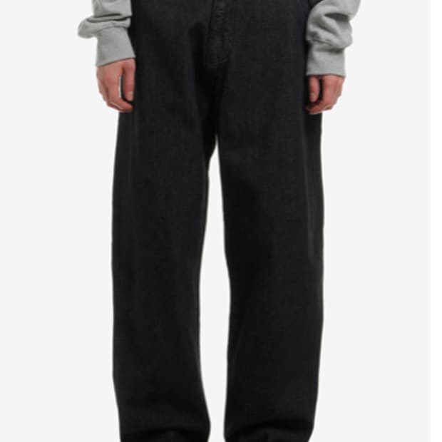 데우스엑스 마키나 흑청 블랙 데님