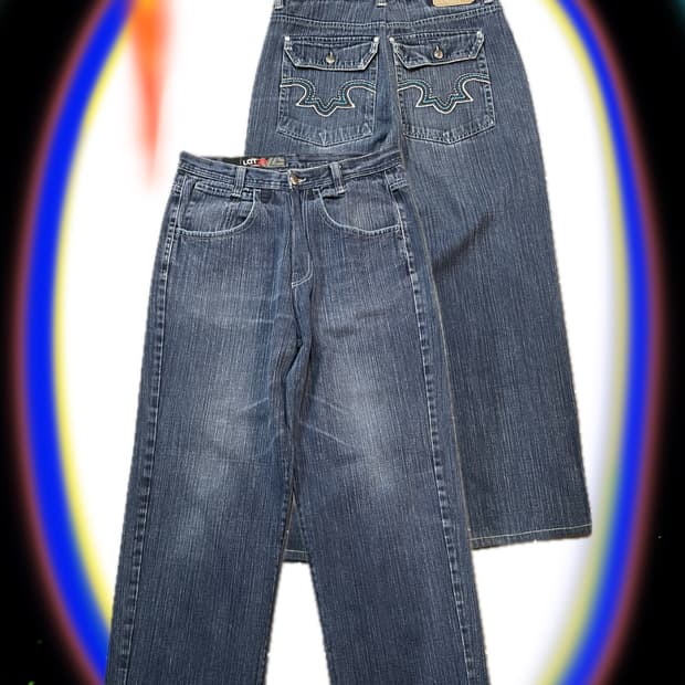 Y2k Oldschool Wide pants 상품이미지1