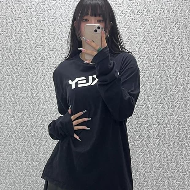 오클리 올드스쿨 빈티지 캐주얼 빅로고 롱슬리브 XL C12572