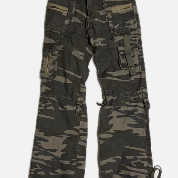 카모 로우라이즈 팬츠