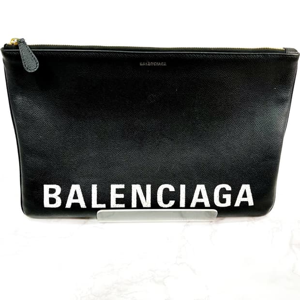 [L] 발렌시아가 로고 클러치