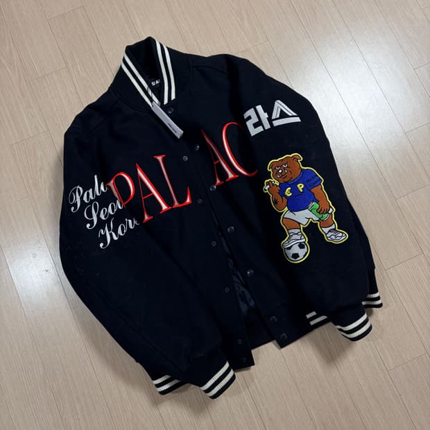 palace seoul varsity jacket