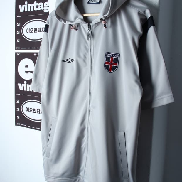 (XL-2XL) 엄브로 집업 바람막이 점퍼자켓 반소매 후드-H35206