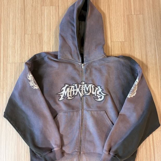 [M] 트래비스 스캇 내한 머천다이즈 md 후드집업 ZIP HOODIE