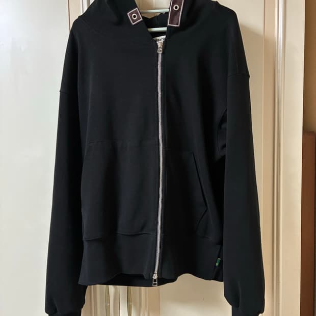 카락터 후드집업 블랙