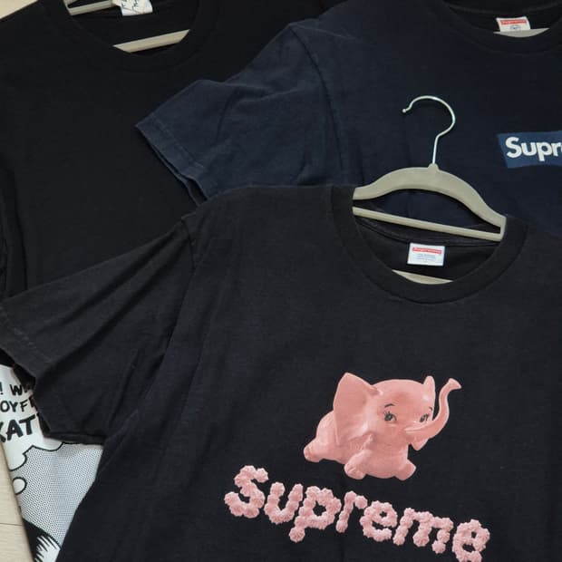 발렌시아가 슈프림 오프화이트 스투시 우영미 반팔티 급처