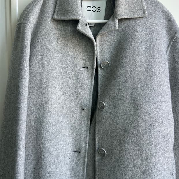 코스 더블페이스 울 자켓