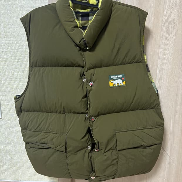 휴먼메이드 조끼패딩 