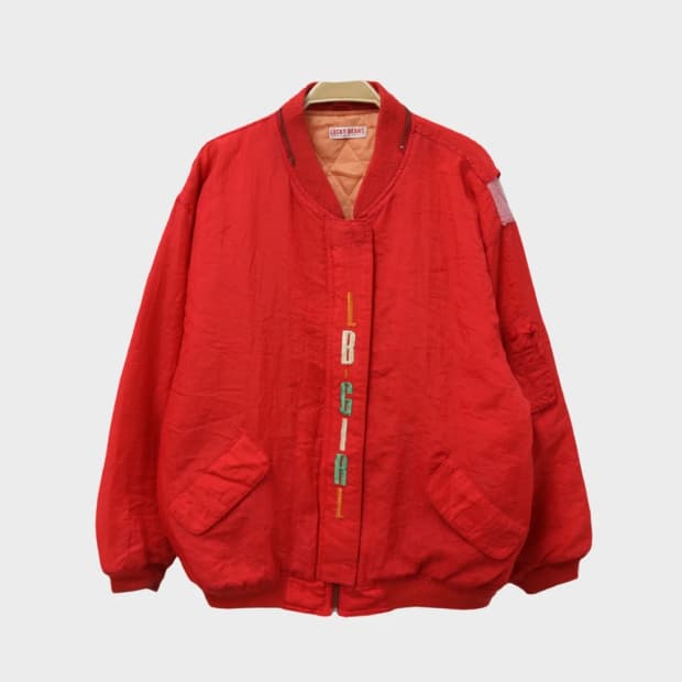 90'S LUCKY BEAN'S  블루종 63770