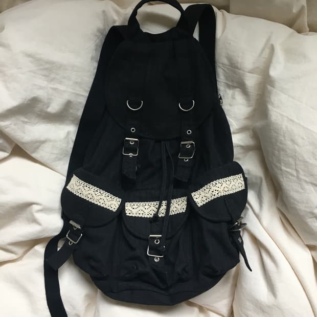 빈티지 백팩 가방