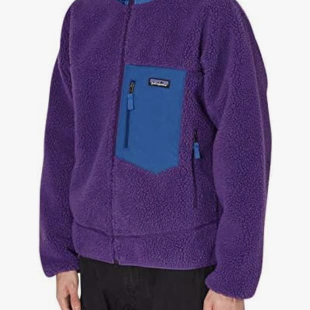 파타고니아 남성 유니섹스 레트로 X 플리스 자켓 퍼플 L