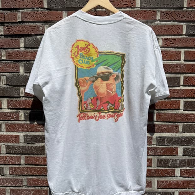 카멜 Camel 90s 빈티지 포켓 티셔츠