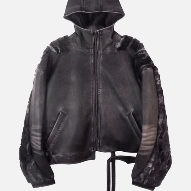 에이시네틱스 퍼 레더자켓L /레이서월드와이드/그레일즈/파아카이브/아이시토