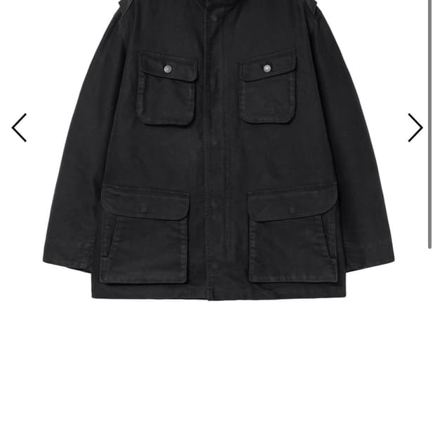 구매)a.ta 몰스킨 필드자켓 M사