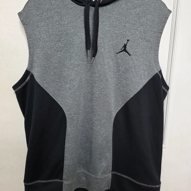 나이키 조던 슬리브리스 민소매 후드티 XL