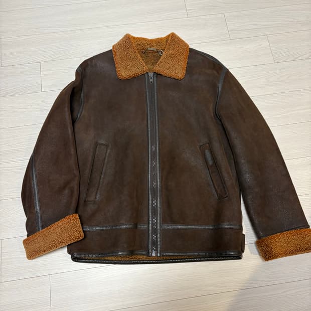 빈티지 시어링 무스탕 봄버 자켓 100-103