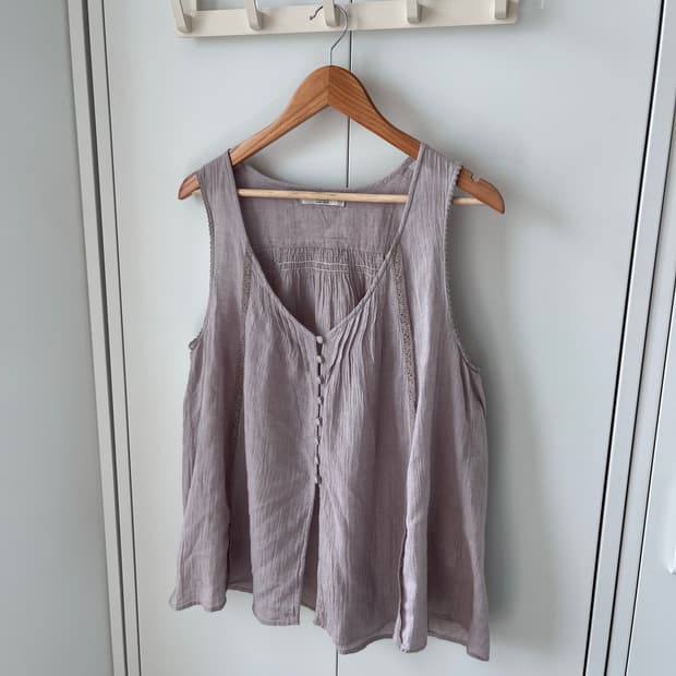 Shuca 바선생 단추 슬리브리스