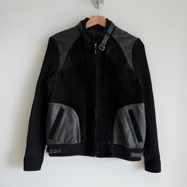 Pre owned 램스킨 레더 자켓