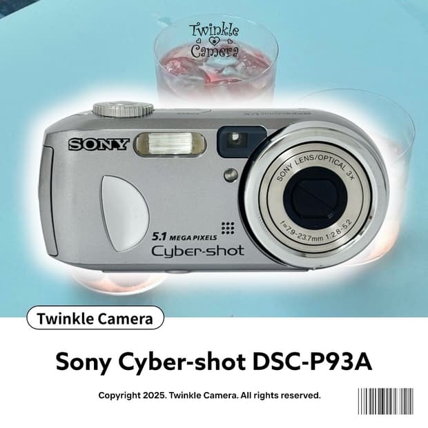 Sony Cyber-shot 소니 사이버샷 DSC-P93A