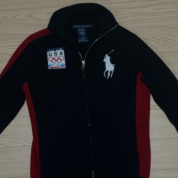 폴로 빅포니 트랙탑 져지 벤쿠버 동계올림픽