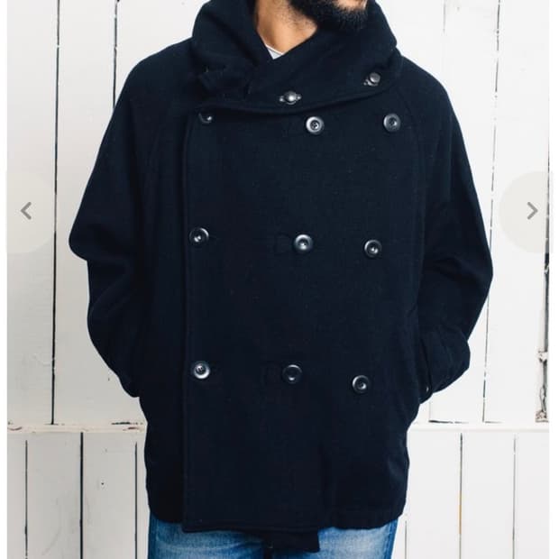 캐피탈 TRI-P 링코트 네이비