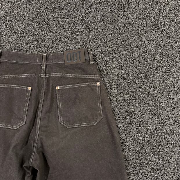 Oot 브라운 카펜터 데님 팬츠