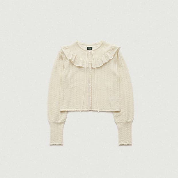 더바넷 핀니 포인텔 니트 가디건