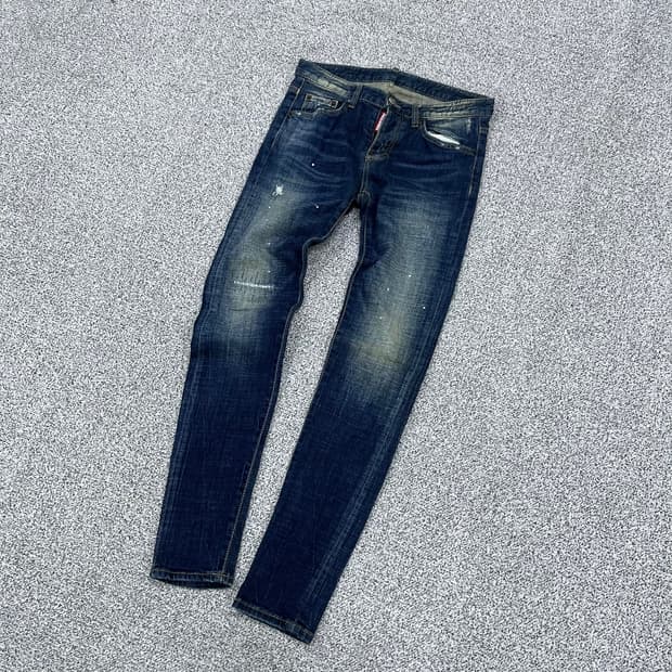 42 디스퀘어드2 워싱 데미지 데님 0320M