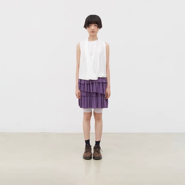 코스모스 layered frill skirt