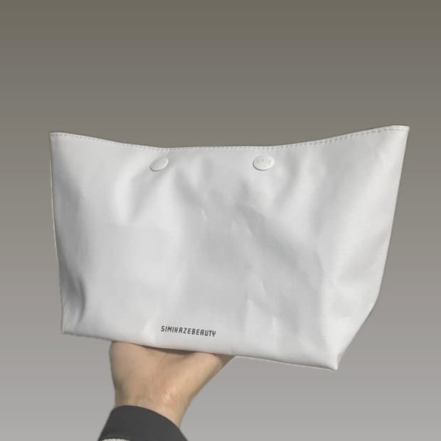 [새상품] 시미헤이즈 방수 화이트 자석 파우치 이너백
