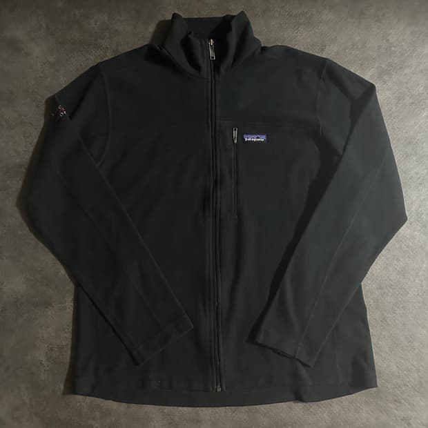 파타고니아 블랙 집업 자켓 L