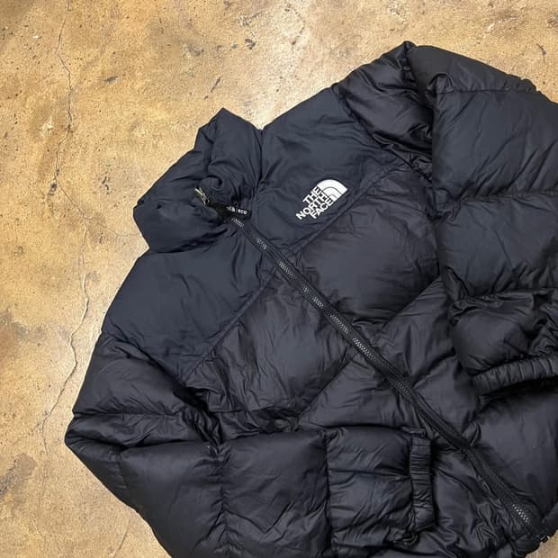 [정품/L] 노스페이스 블랙 패딩 점퍼 b19
