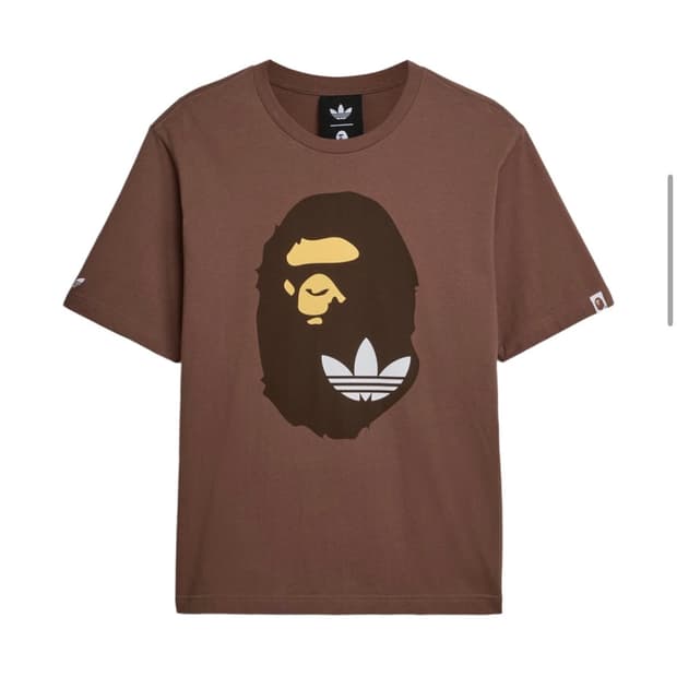 베이프 아디다스 반팔 xs