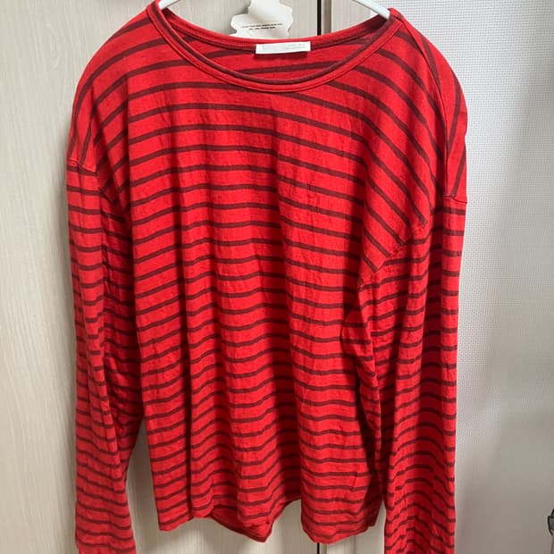 (L) 자라 스트라이프 티셔츠 커트코베인