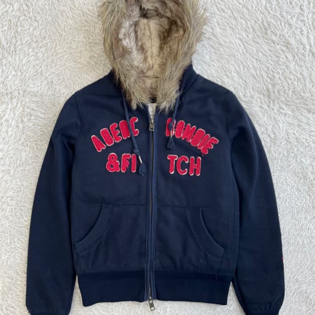 아베크롬비 울프죠 후드 집업/#2601