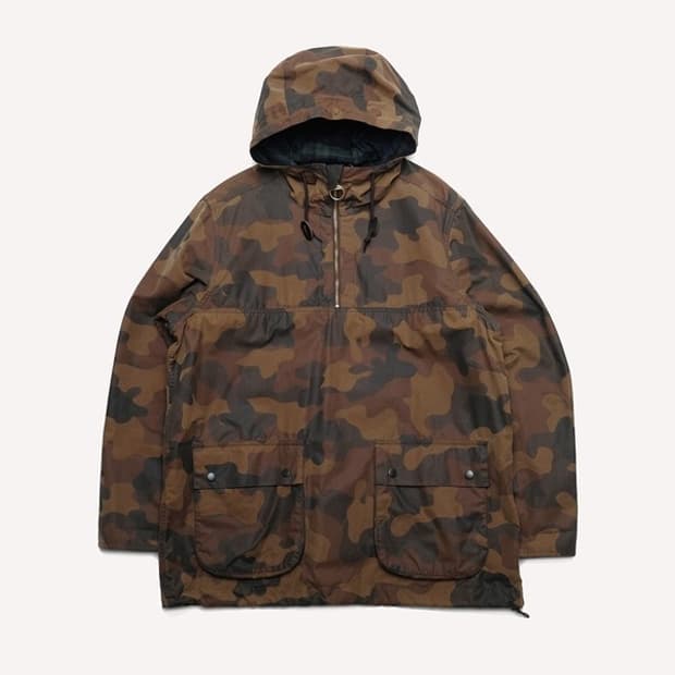 white label wax camo smock