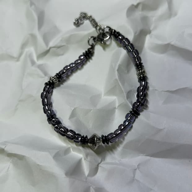헤마타이트 비즈 팔찌