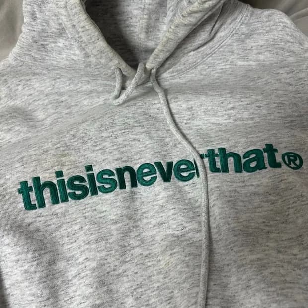 디스이즈네버댓 후드티 