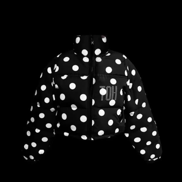 ODOR toh 도트 리버시블 패딩