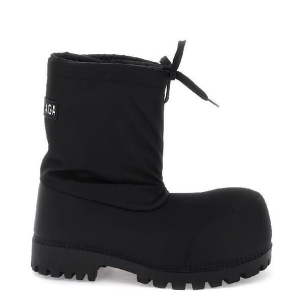 발렌시아가 스키웨어 알레스카 나일론 로우 스키 부츠 블랙 