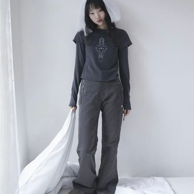 스마트어반유즈풀 PANELED BOOTCUT PANTS