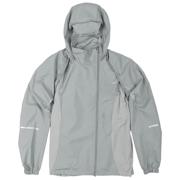 Ojos Separable Windbreaker Grey
